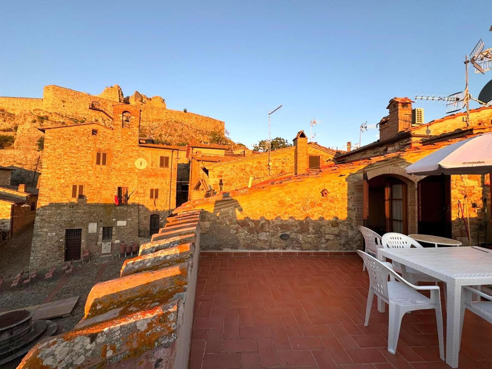 La Terrazza Sulla Val D'Orcia Leilighet Castiglione dʼOrcia Eksteriør bilde