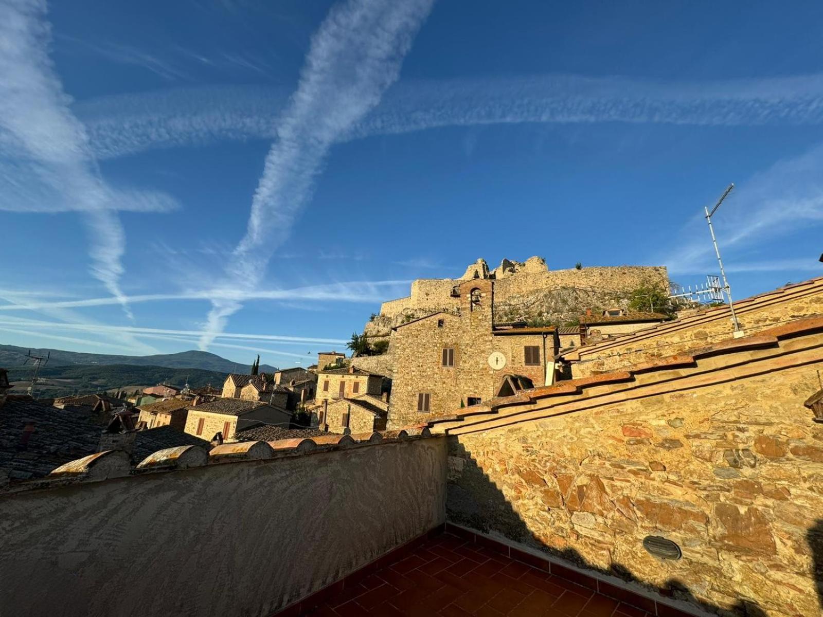 La Terrazza Sulla Val D'Orcia Leilighet Castiglione dʼOrcia Eksteriør bilde