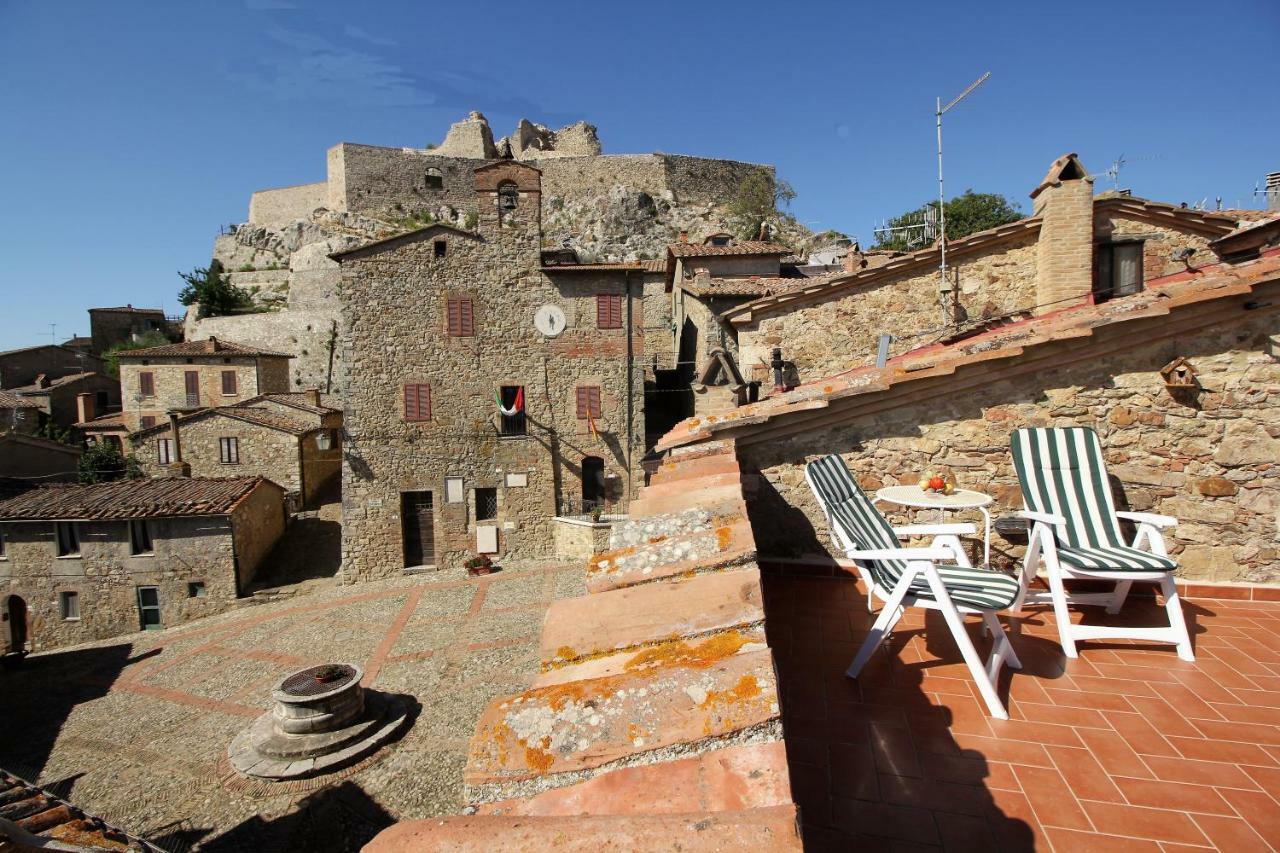 La Terrazza Sulla Val D'Orcia Leilighet Castiglione dʼOrcia Eksteriør bilde